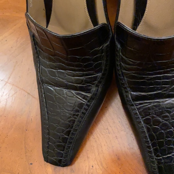 Bruno Magli black leather Authentic vintage heels 39M - Picture 5 of 14